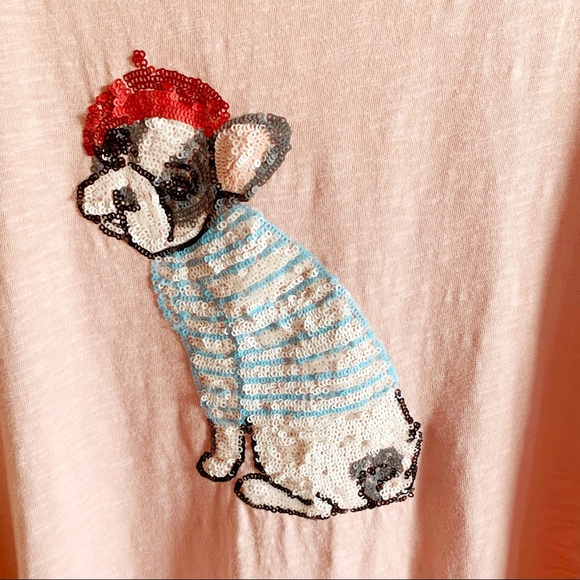 Talbots Tops - ▪️SOLD▪️Talbots 100% Cotton Top French Bulldog